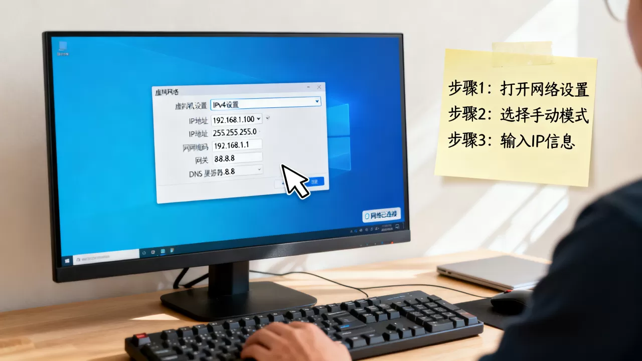 虚拟机怎么加IP地址,设置静态IP的步骤是什么? 虚拟机怎么加IP地址,设置静态IP的步骤是什么?