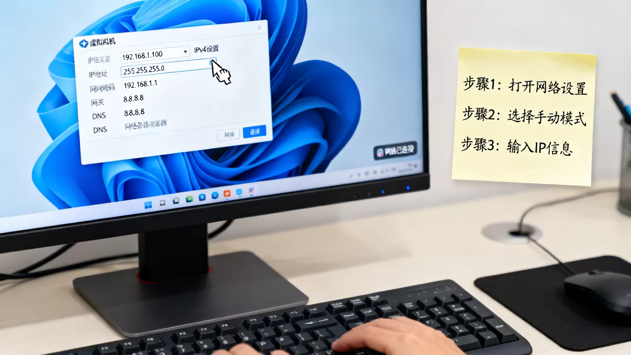 虚拟机怎么加IP地址,设置静态IP的步骤是什么? 虚拟机怎么加IP地址,设置静态IP的步骤是什么?