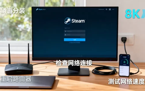 Steam怎么连接网络服务器，steam无法连接服务器怎么办