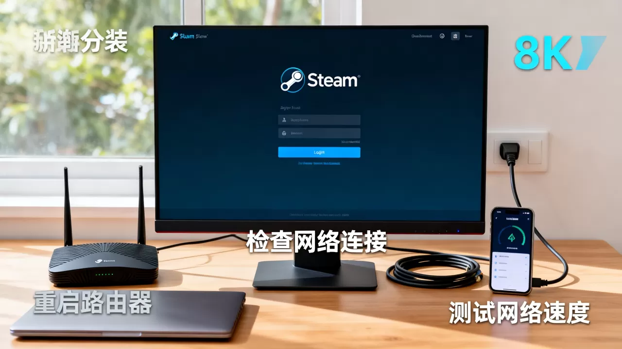 Steam怎么连接网络服务器,steam无法连接服务器怎么办 Steam怎么连接网络服务器,steam无法连接服务器怎么办