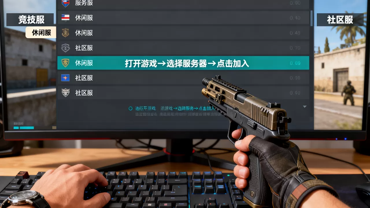 反恐精英有哪些服务器比较好玩?,怎么进? 反恐精英有哪些服务器比较好玩?,怎么进?