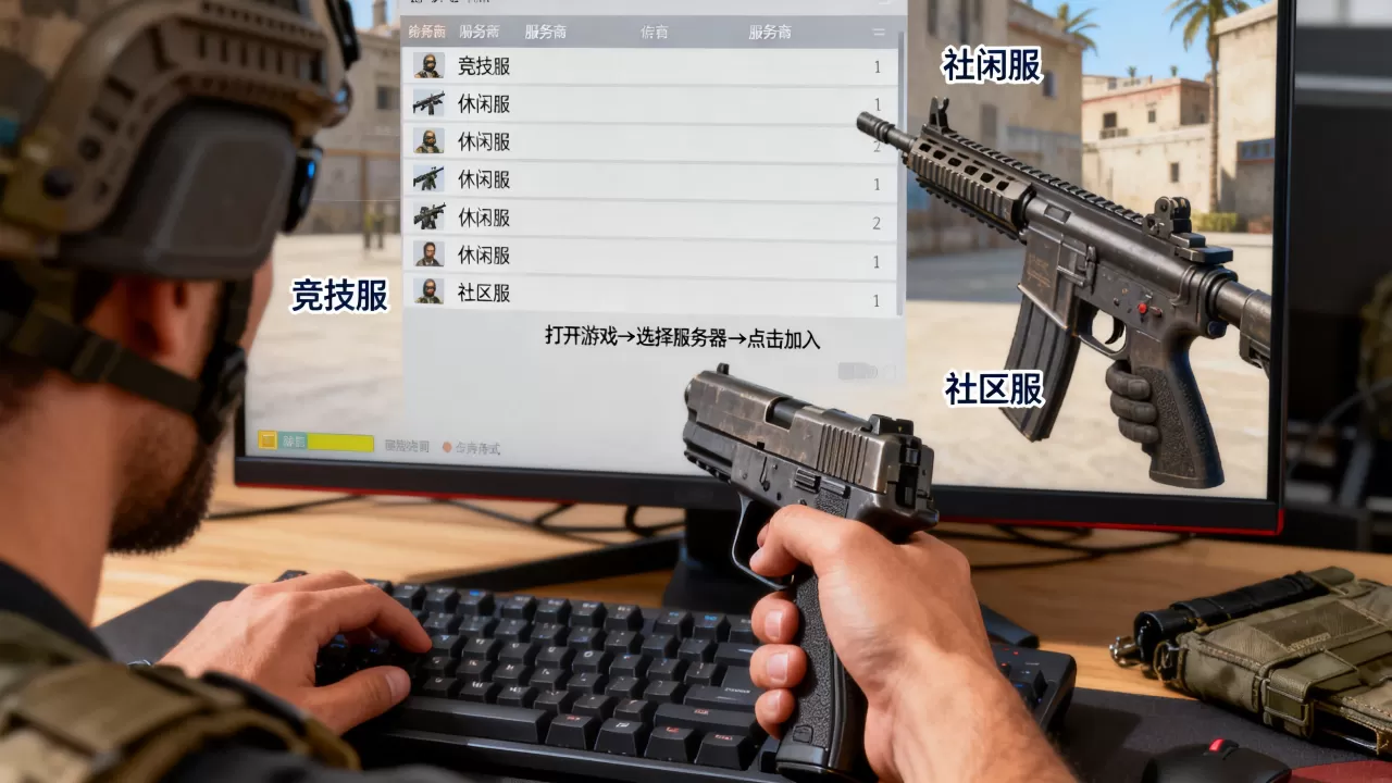 反恐精英有哪些服务器比较好玩?,怎么进? 反恐精英有哪些服务器比较好玩?,怎么进?