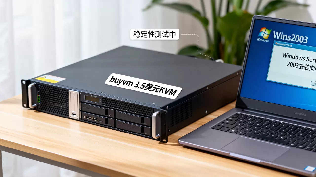 buyvm 3.5美元KVM能装Win2003吗,稳定吗 buyvm 3.5美元KVM能装Win2003吗,稳定吗