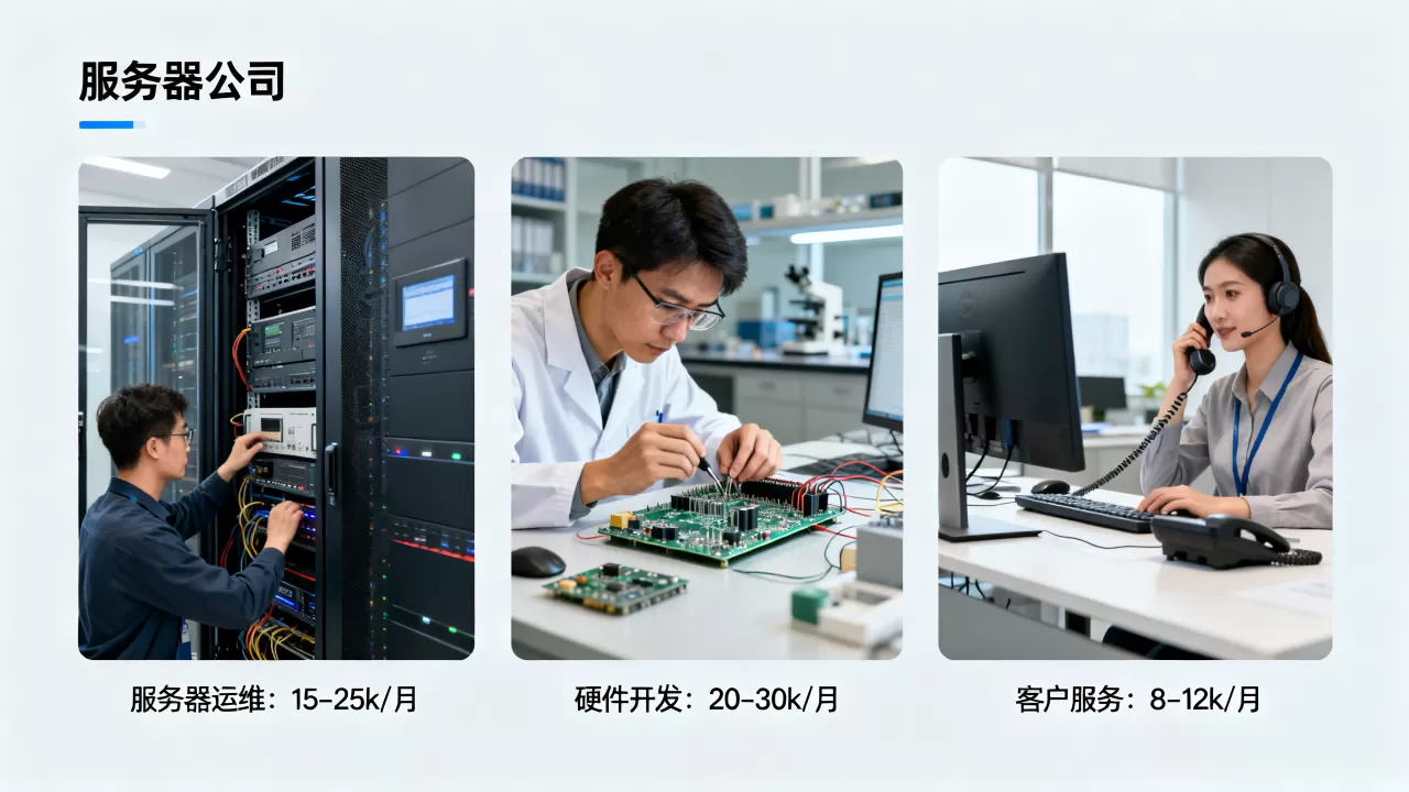 入职服务器公司有哪些岗位,薪资待遇如何? 入职服务器公司有哪些岗位,薪资待遇如何?