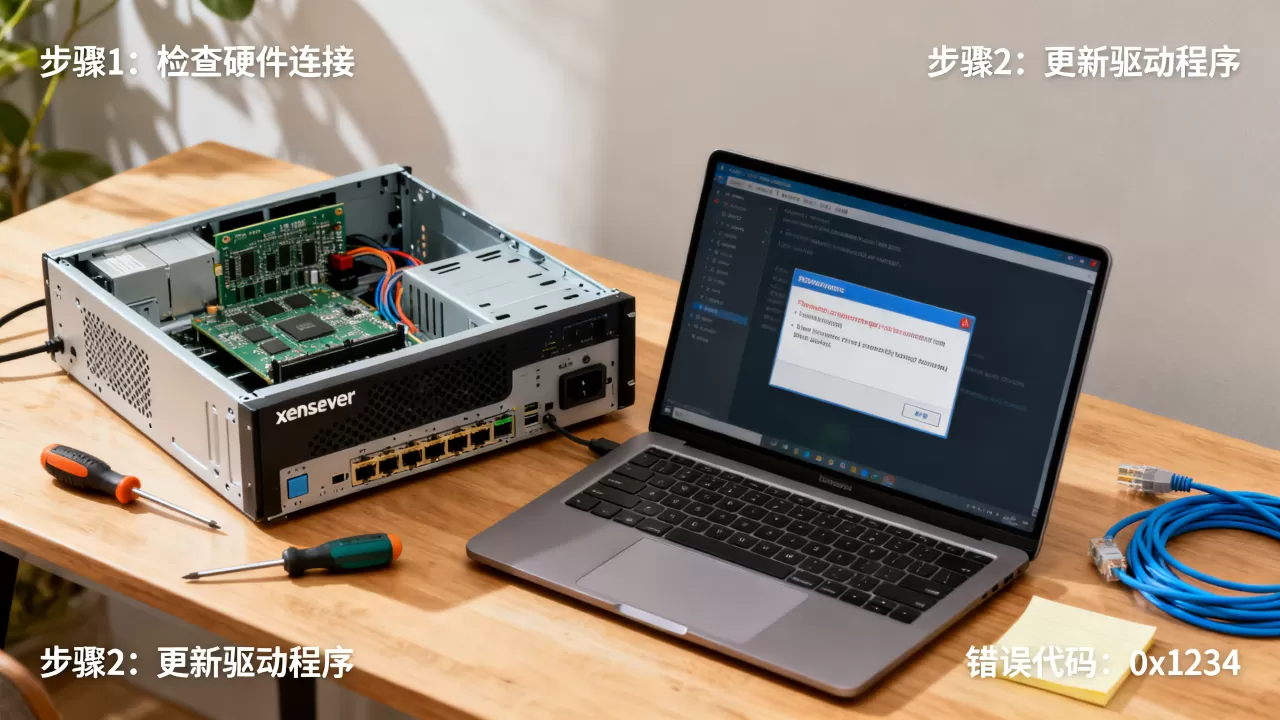 xenserver虚拟机网卡怎么设置,驱动安装失败怎么办? xenserver虚拟机网卡怎么设置,驱动安装失败怎么办?