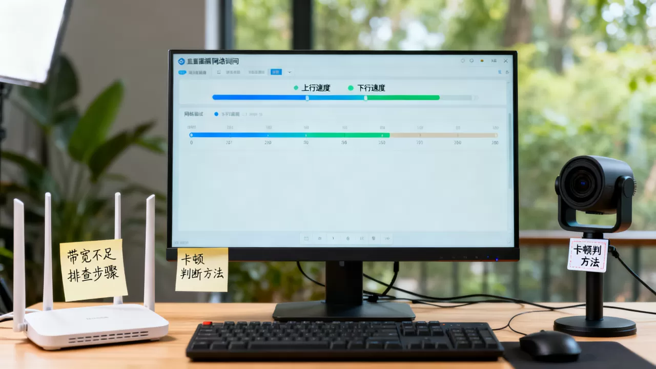 直播间卡顿如何判断是上行还是下行?,带宽不足怎么办? 直播间卡顿如何判断是上行还是下行?,带宽不足怎么办?