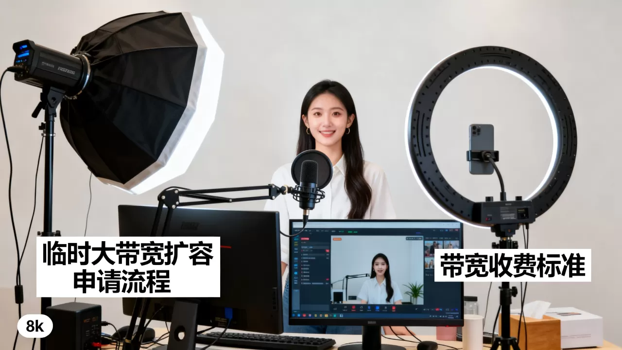 直播带货大场次临时大带宽扩容如何申请?,大带宽扩容怎么收费? 直播带货大场次临时大带宽扩容如何申请?,大带宽扩容怎么收费?