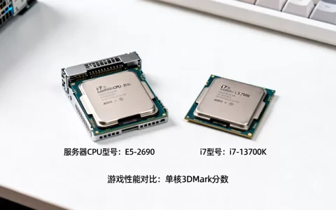 同价位服务器CPU和i7怎么选，玩游戏性能差多少？