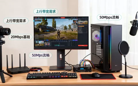 游戏直播高码率推流到底要多少上行带宽，上行带宽多少兆够用？