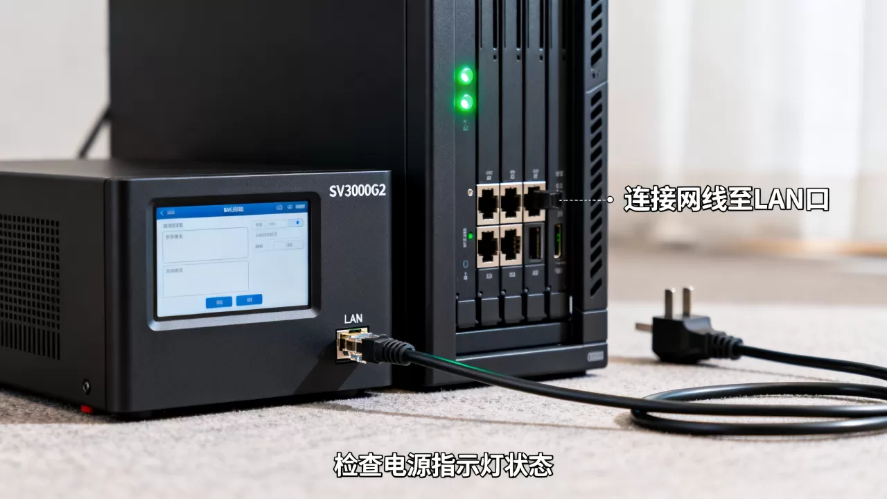 SV3000G2如何连接服务器,服务器连接不上怎么解决 SV3000G2如何连接服务器,服务器连接不上怎么解决