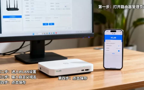 如何设置wlan域名，具体操作步骤有哪些？