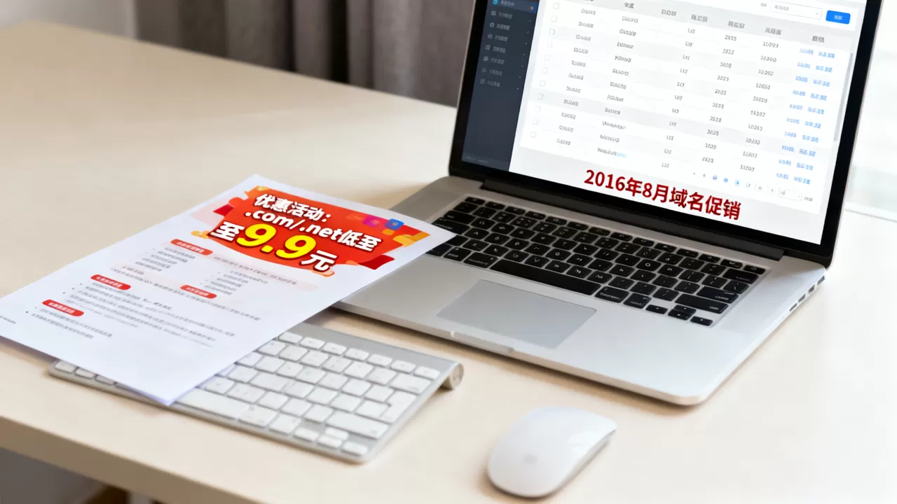 2016年8月有哪些便宜域名促销?,域名优惠活动有哪些? 2016年8月有哪些便宜域名促销?,域名优惠活动有哪些?