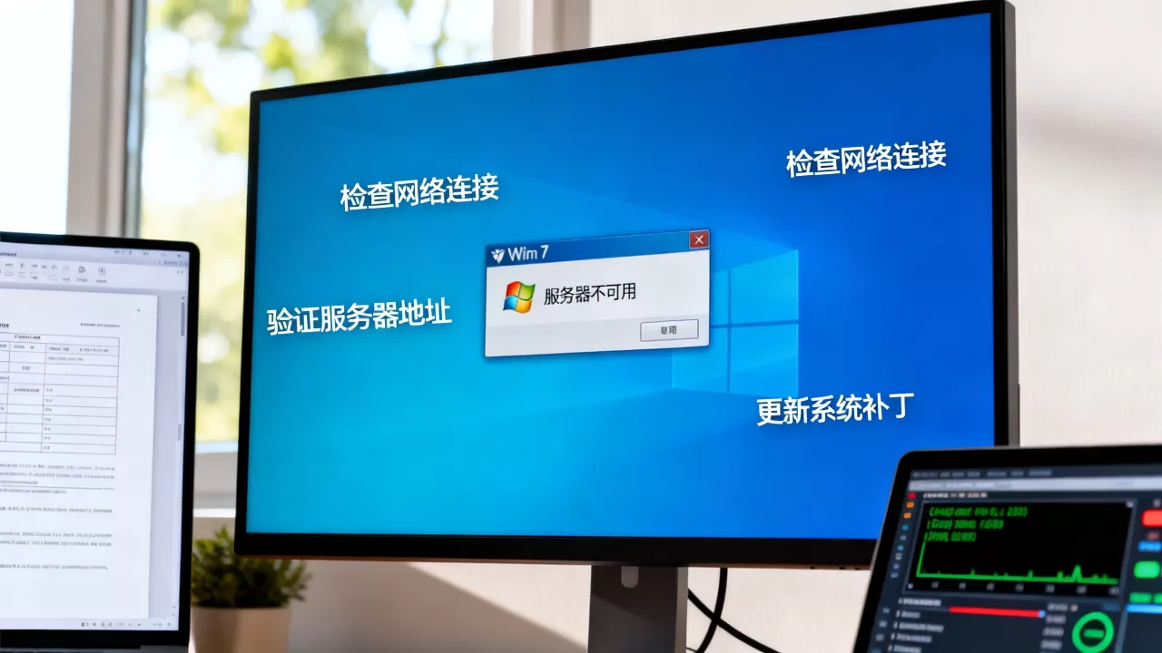 Win7安装服务器不可用如何解决,原因有哪些 Win7安装服务器不可用如何解决,原因有哪些