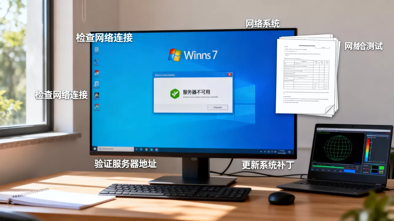 Win7安装服务器不可用如何解决,原因有哪些 Win7安装服务器不可用如何解决,原因有哪些