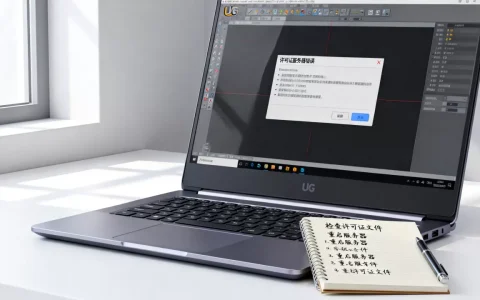 UG许可证服务器错误怎么解决，打开ug报错如何处理？