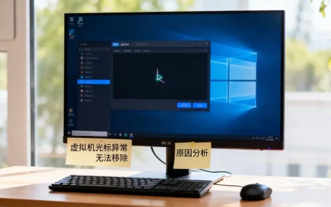 虚拟机光标异常无法移除怎么办，是什么原因导致的？
