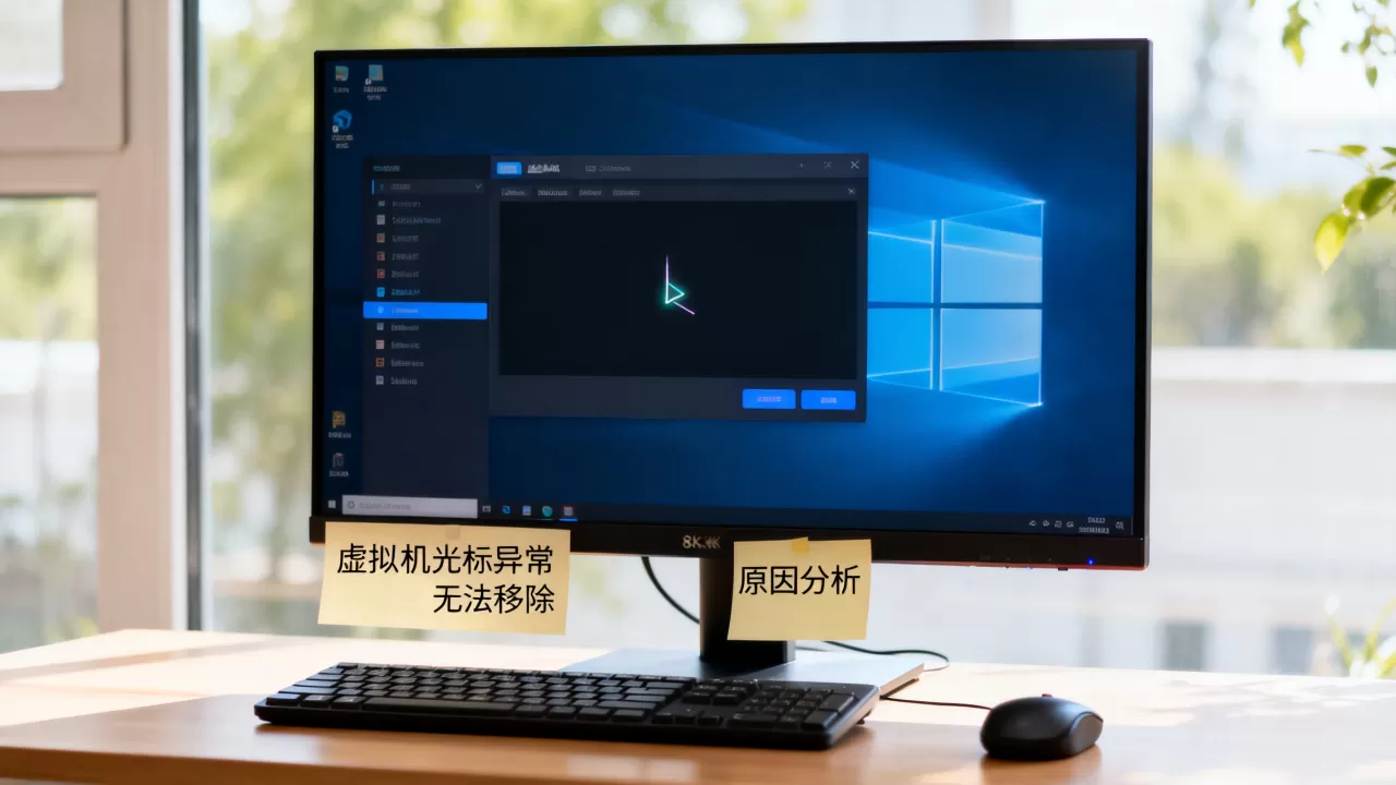 虚拟机光标异常无法移除怎么办,是什么原因导致的? 虚拟机光标异常无法移除怎么办,是什么原因导致的?