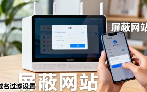 华为路由器域名过滤怎么设置才有效，华为路由器怎么屏蔽网站
