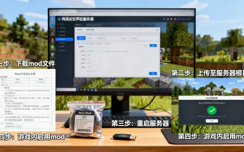 网易我的世界租服务器怎么加mod？，加mod详细教程？