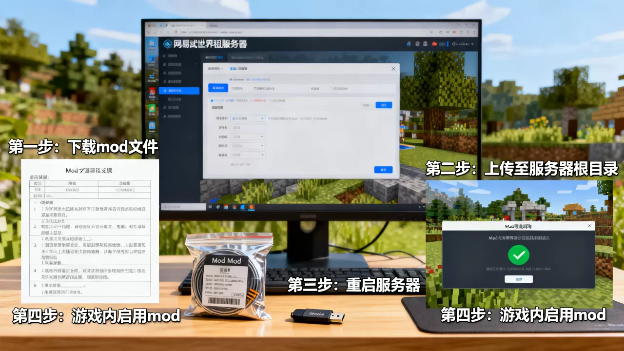 网易我的世界租服务器怎么加mod?,加mod详细教程? 网易我的世界租服务器怎么加mod?,加mod详细教程?