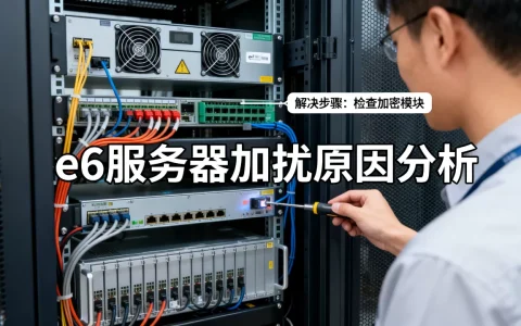 e6服务器已加扰到底是怎么回事，怎么才能解决