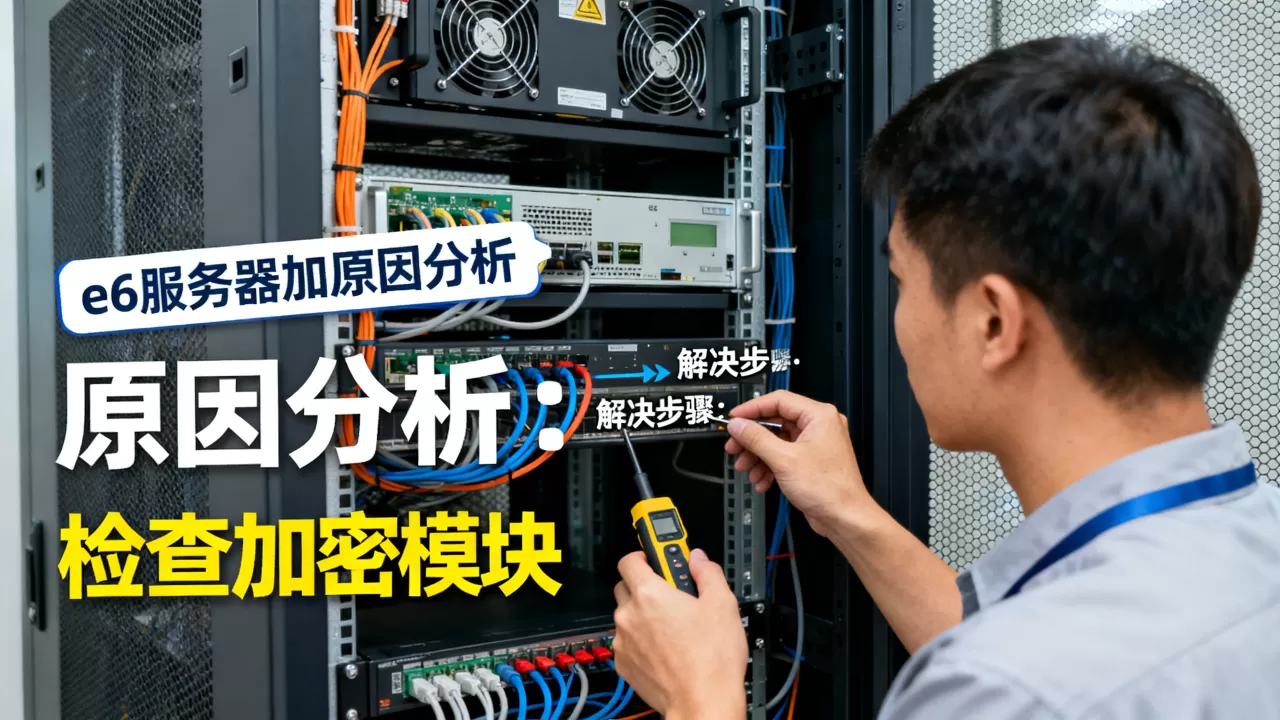 e6服务器已加扰到底是怎么回事,怎么才能解决 e6服务器已加扰到底是怎么回事,怎么才能解决