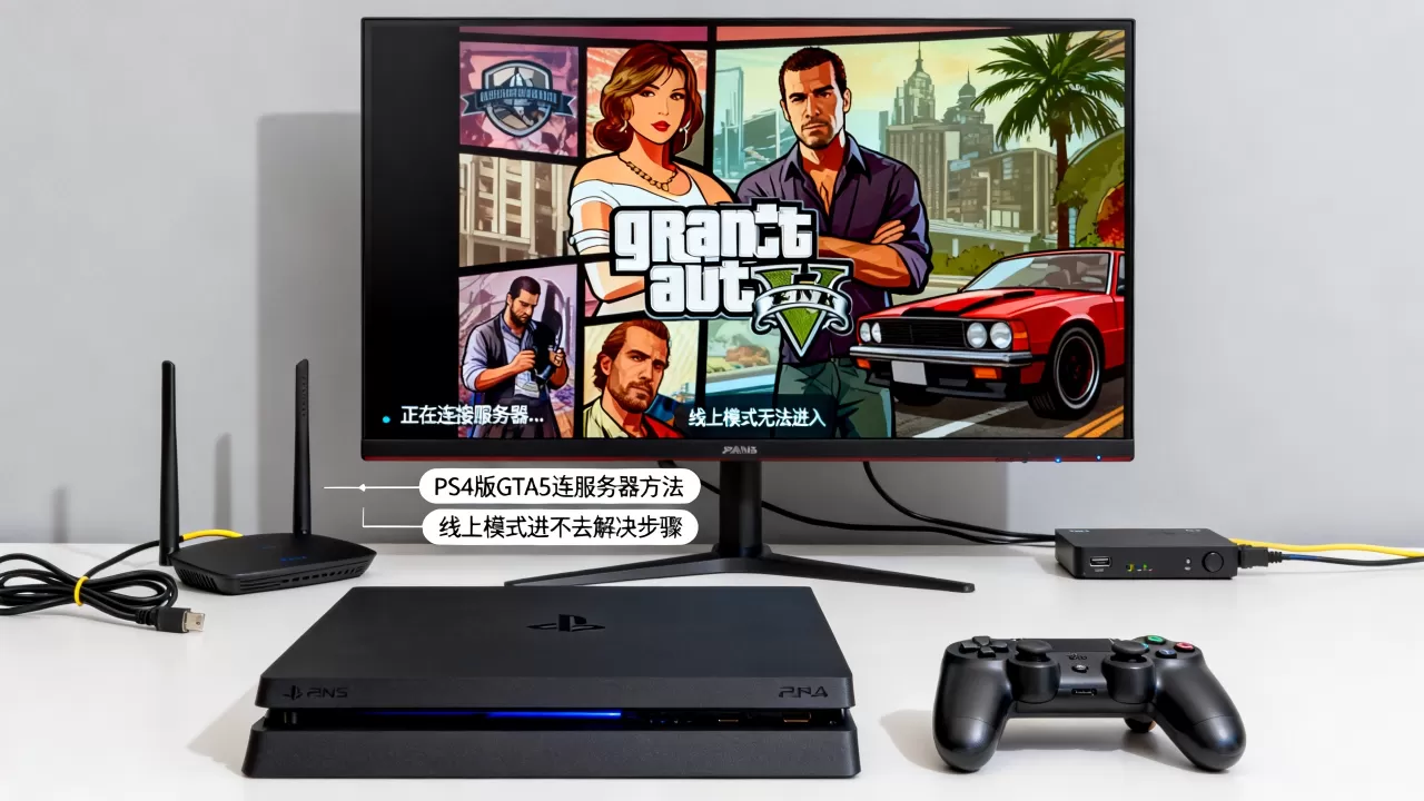 PS4版GTA5怎么才能连服务器,GTA5线上模式进不去怎么办 PS4版GTA5怎么才能连服务器,GTA5线上模式进不去怎么办
