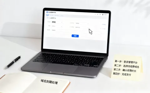0592域名到期网站打不开怎么办，续费具体流程？