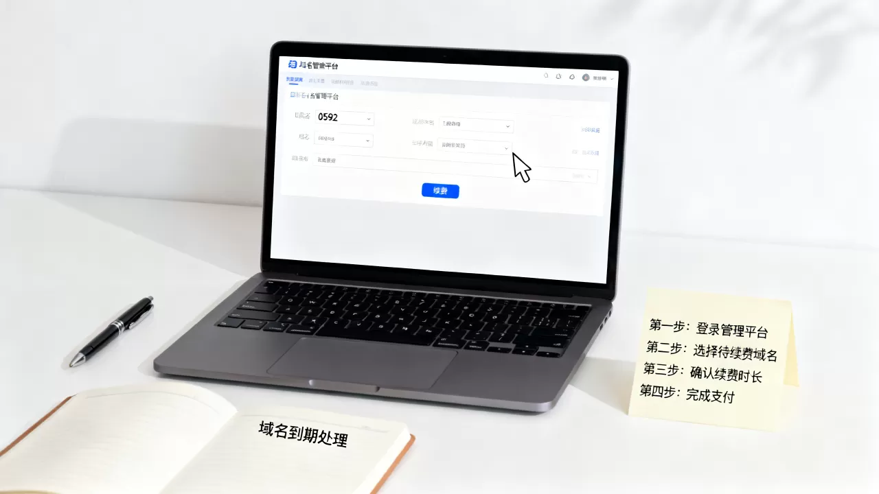 0592域名到期网站打不开怎么办,续费具体流程? 0592域名到期网站打不开怎么办,续费具体流程?