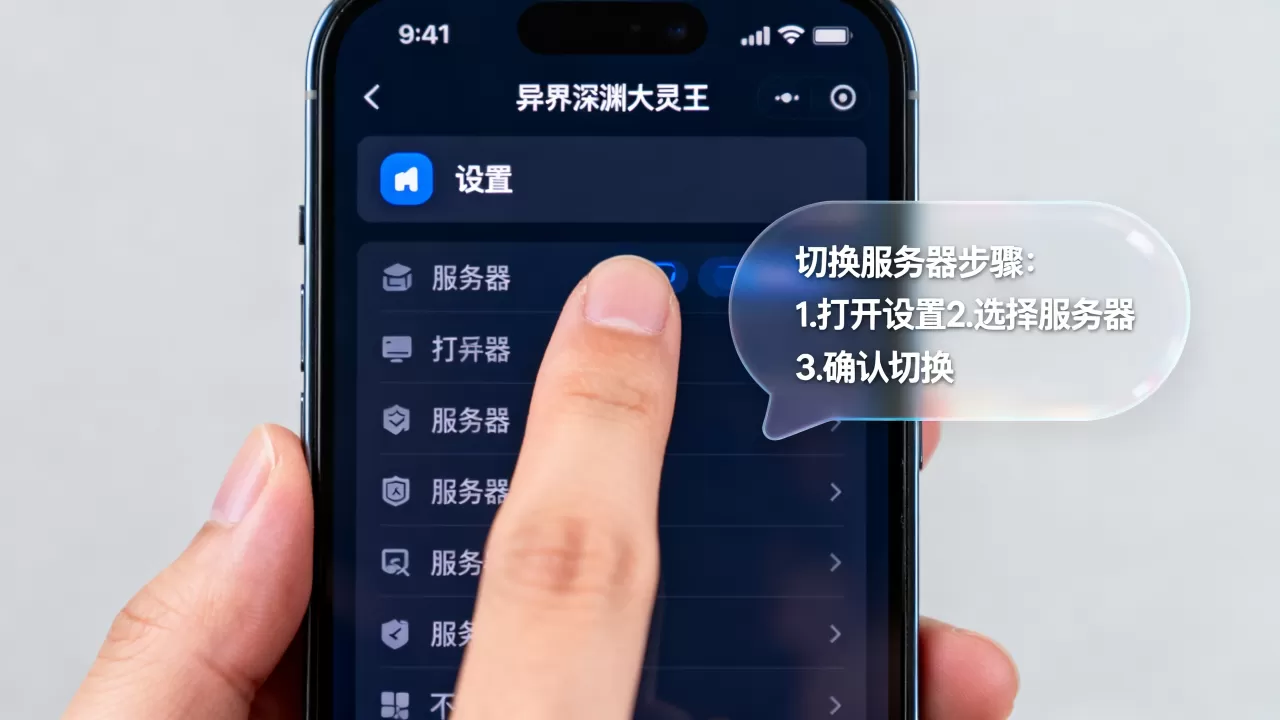 异界深渊大灵王app怎么切换服务器,有什么技巧? 异界深渊大灵王app怎么切换服务器,有什么技巧?