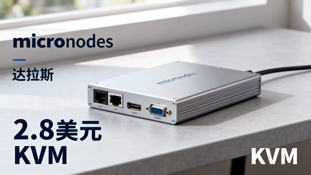micronodes达拉斯2.8美元KVM靠谱吗,速度怎么样? micronodes达拉斯2.8美元KVM靠谱吗,速度怎么样?