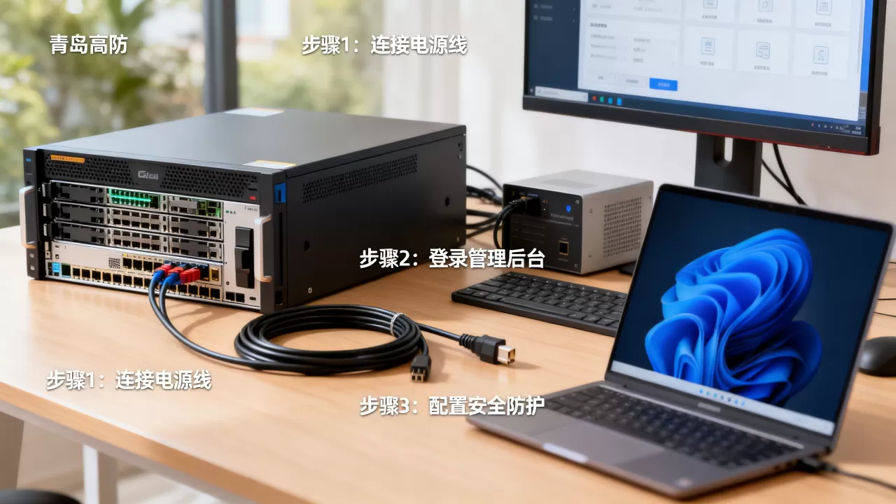 青岛高防服务器租用后如何开通?,快速上线教程 青岛高防服务器租用后如何开通?,快速上线教程