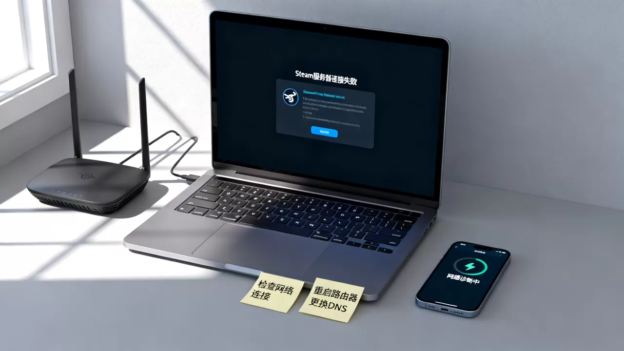登入时连接不上Steam服务器怎么回事,如何解决? 登入时连接不上Steam服务器怎么回事,如何解决?