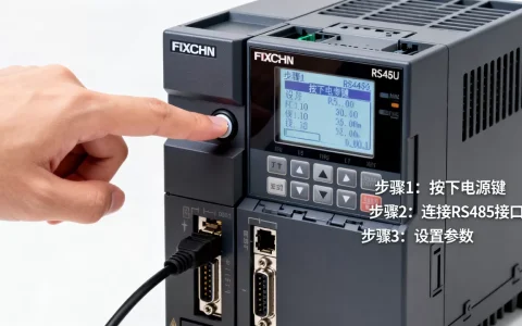 三菱FX5U的服务器怎么开启，怎么设置？