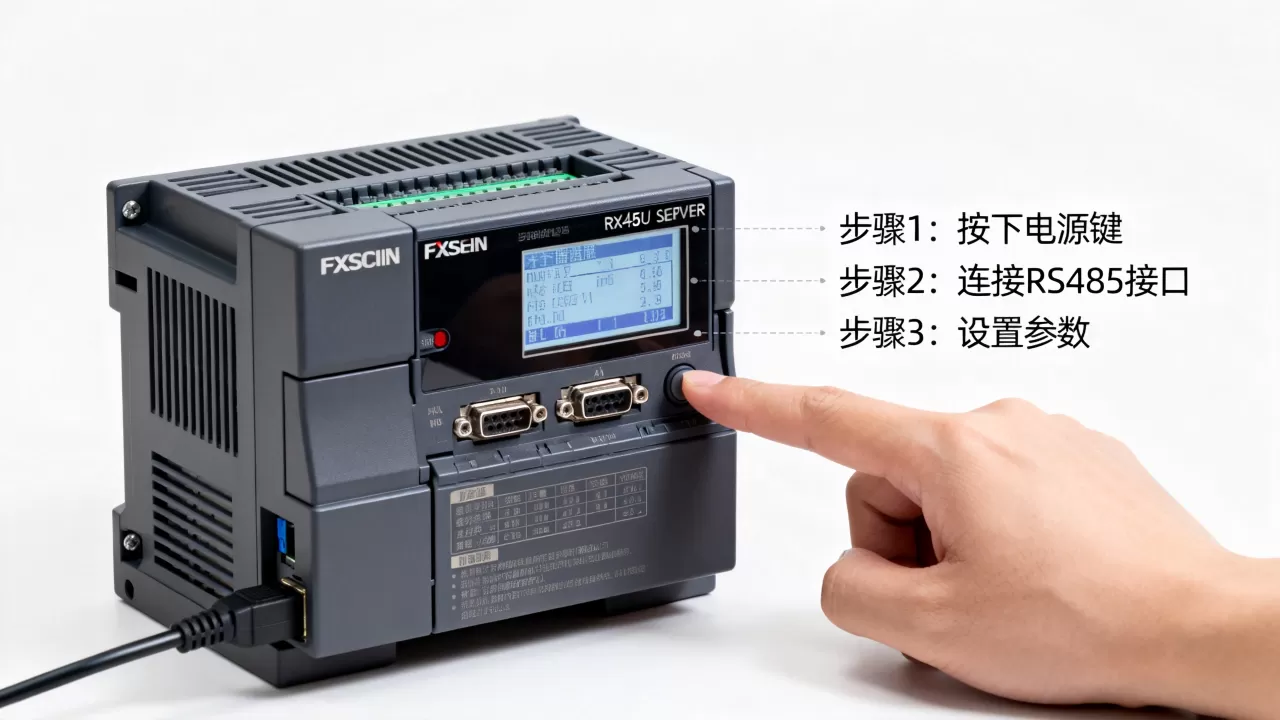 三菱FX5U的服务器怎么开启,怎么设置? 三菱FX5U的服务器怎么开启,怎么设置?