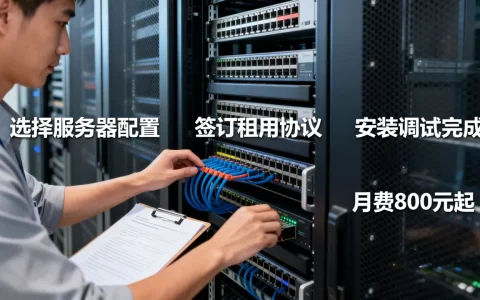 青岛大带宽服务器租用步骤有哪些，价格多少钱一个月？