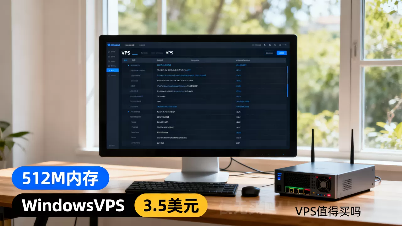 512M内存WindowsVPS3.5美元吗,VPS值得买吗 512M内存WindowsVPS3.5美元吗,VPS值得买吗