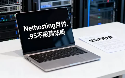 Nethosting月付$3.95不限建站吗，独立IP多少钱