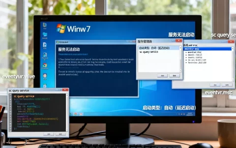win7开机服务器运行失败怎么解决，服务无法启动原因有哪些？