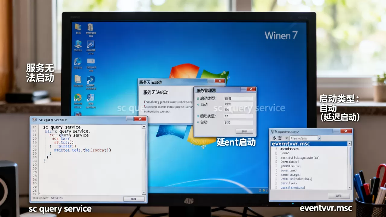 win7开机服务器运行失败怎么解决,服务无法启动原因有哪些? win7开机服务器运行失败怎么解决,服务无法启动原因有哪些?