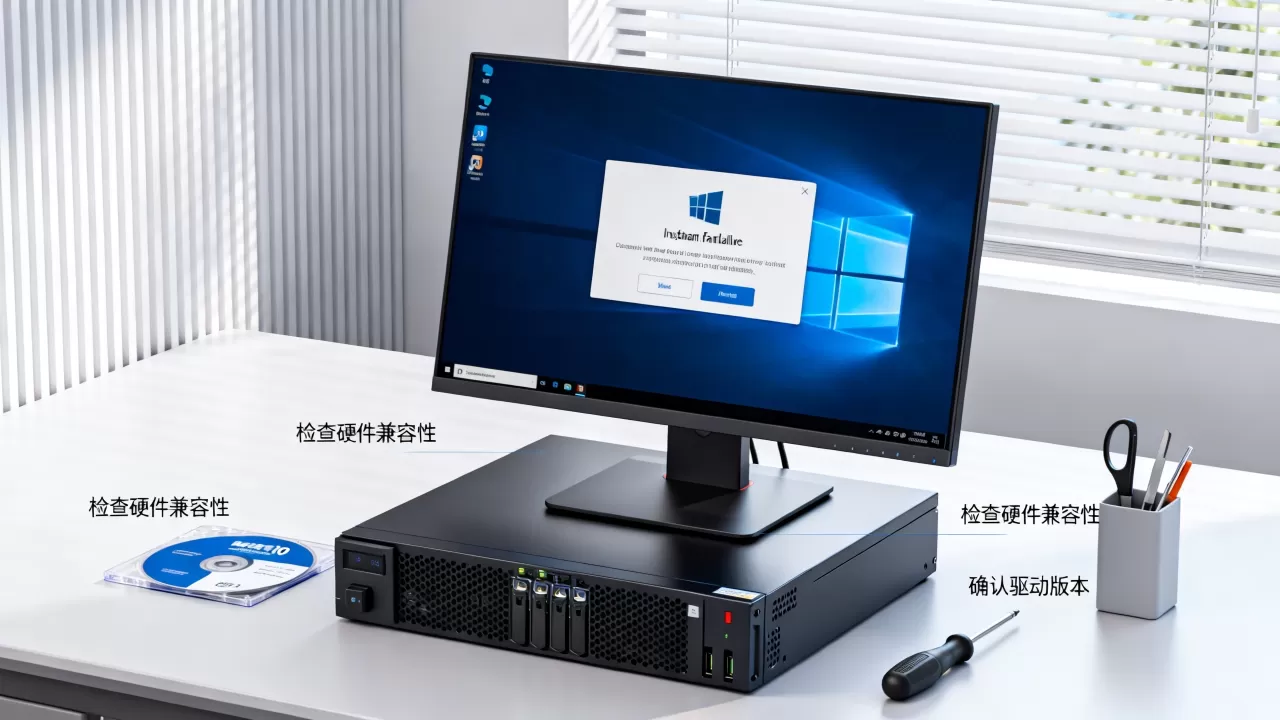 win10系统安装到服务器失败怎么回事,如何解决? win10系统安装到服务器失败怎么回事,如何解决?