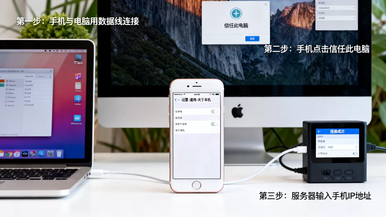 苹果6s怎么设置连接电脑和服务器,具体操作步骤是什么? 苹果6s怎么设置连接电脑和服务器,具体操作步骤是什么?
