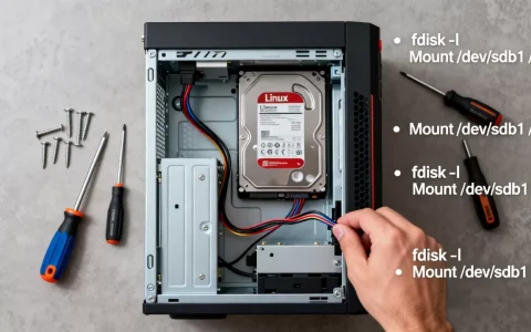 Linux下如何挂载硬盘？，挂载命令是什么
