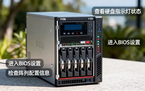 t150服务器如何判断是否做了raid？,raid配置查看方法