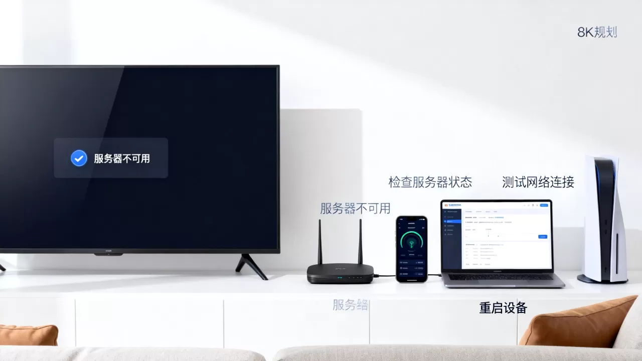 电视CP方服务器不可用是什么原因,怎么解决? 电视CP方服务器不可用是什么原因,怎么解决?