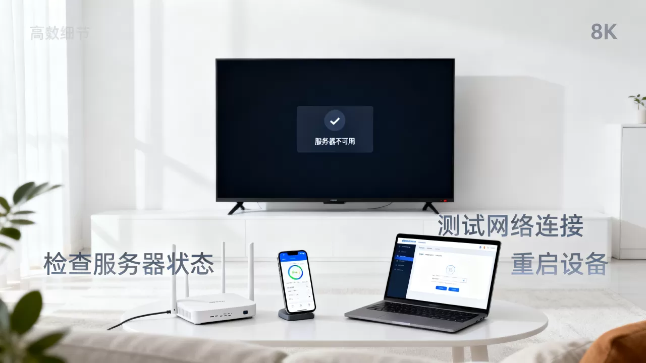 电视CP方服务器不可用是什么原因,怎么解决? 电视CP方服务器不可用是什么原因,怎么解决?