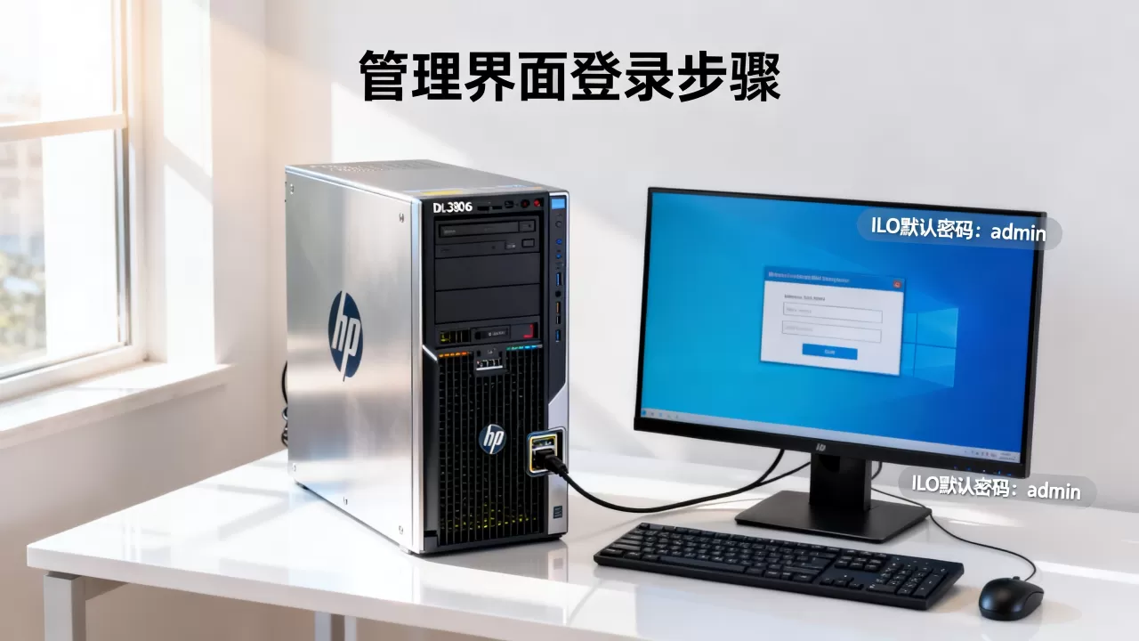 惠普DL380G6服务器管理界面怎么进,ILO默认密码是多少 惠普DL380G6服务器管理界面怎么进,ILO默认密码是多少