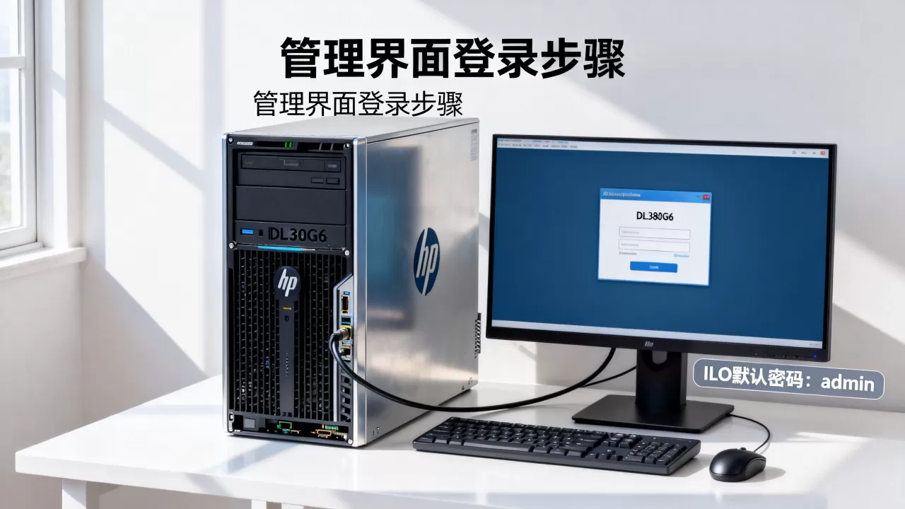 惠普DL380G6服务器管理界面怎么进,ILO默认密码是多少 惠普DL380G6服务器管理界面怎么进,ILO默认密码是多少