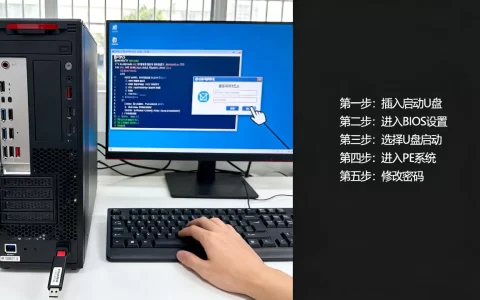 服务器密码忘了如何用启动U盘修改，有哪些具体步骤