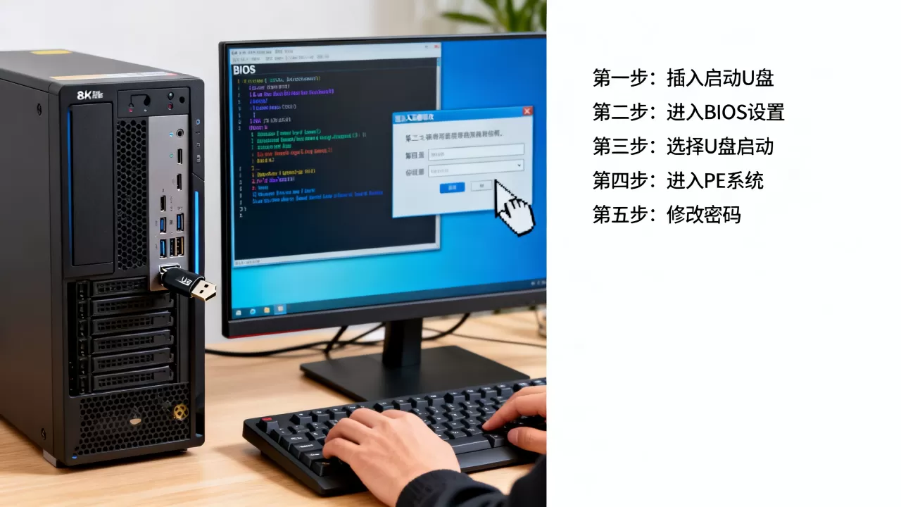 服务器密码忘了如何用启动U盘修改,有哪些具体步骤 服务器密码忘了如何用启动U盘修改,有哪些具体步骤